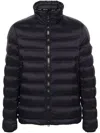 Peuterey Logo-patch Padded Jacket In Blue