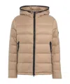Peuterey Logo-patch Padded Jacket In Nude