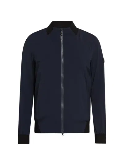 Peuterey Logo-patch Track Jacket In Blue