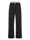 Peuterey Classic Tailored Trousers With Straight Leg Cut In Black
