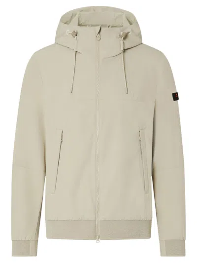 Peuterey Logo Sweater In Neutral