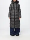 Peuterey Tailored Black Coat With Structured Silhouette And Timeless Design In Gray