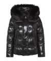 Peuterey Long Sleeve Cotton Coat In Black