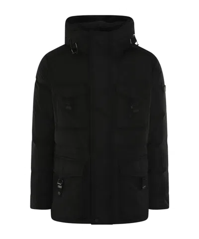 Peuterey Long-sleeved Cotton Clothes In Black