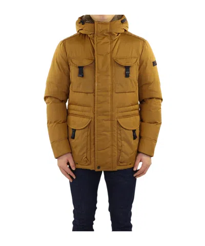 Peuterey Long-sleeved Cotton Clothes In Brown