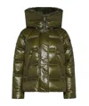 Peuterey Piumino Takan Rp Mid Fur Verde Edera In Green