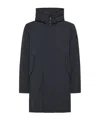Peuterey Three-layer Sturdy Fabric Parka In Black