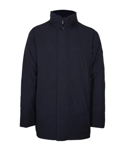 PEUTEREY LONG-SLEEVED STAND-COLLAR COTTON COAT