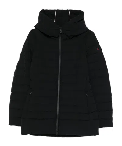 Peuterey Long-sleeved Cotton Jacket In Black