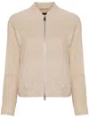 PEUTEREY LOVER SUEDE LEATHER JACKET