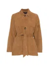 Peuterey Brown Solid Jacket In Brown