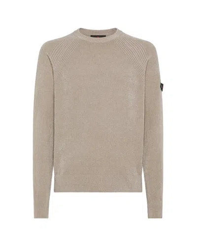 PEUTEREY MAGLIA IN CINIGLIA RASATA BEIGE
