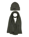 Peuterey Man Accessories Set Military Green Size M Polyamide, Viscose, Wool, Cashmere