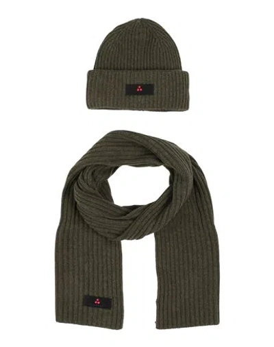 Peuterey Man Accessories Set Military Green Size M Polyamide, Viscose, Wool, Cashmere