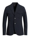 Peuterey Man Blazer Midnight Blue Size M Polyamide, Elastane