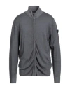 Peuterey Man Cardigan Slate Blue Size Xl Wool