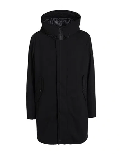 Peuterey Man Coat Black Size Xl Polyester