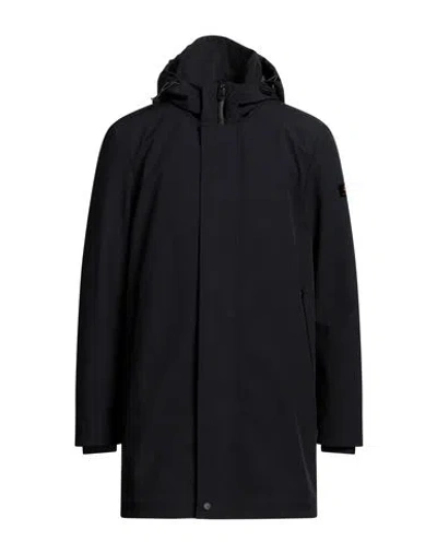 Peuterey Man Coat Black Size Xxl Polyamide, Elastane