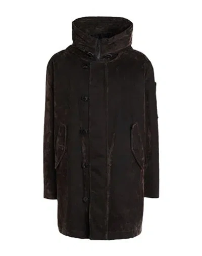 Peuterey Man Coat Military Green Size Xl Cotton, Viscose, Polyester