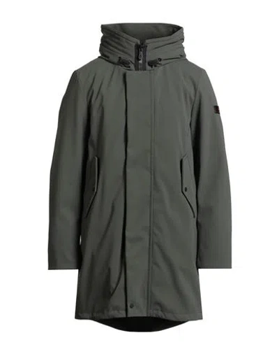 Peuterey Man Coat Military Green Size Xl Polyester