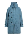 Peuterey Man Coat Slate Blue Size S Polyamide