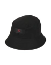 Peuterey Man Hat Black Size S Polyester, Viscose, Elastane In Black