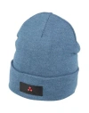 Peuterey Man Hat Slate Blue Size S Acrylic, Wool