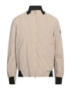 Peuterey Man Jacket Beige Size Xxl Polyamide, Elastane