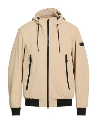 Peuterey Hooded Jacket In Neutrals