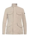 Peuterey Man Jacket Beige Size Xxl Polyamide, Polyester