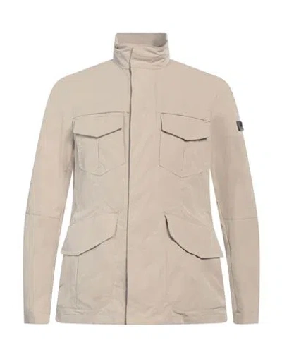Peuterey Man Jacket Beige Size Xxl Polyamide, Polyester