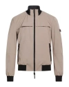 Peuterey Man Jacket Beige Size Xxl Polyester, Elastane In Nude