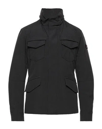 Peuterey Man Jacket Black Size 3xl Polyamide