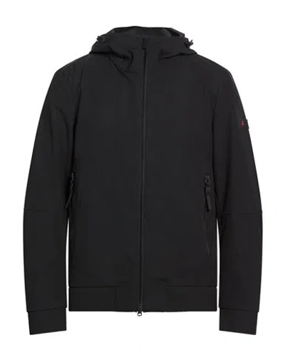 Peuterey Man Jacket Black Size 3xl Polyester, Elastane