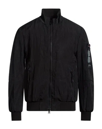 Peuterey Man Jacket Black Size Xl Polyamide