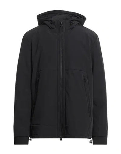 Peuterey Man Jacket Black Size Xxl Polyamide In Black