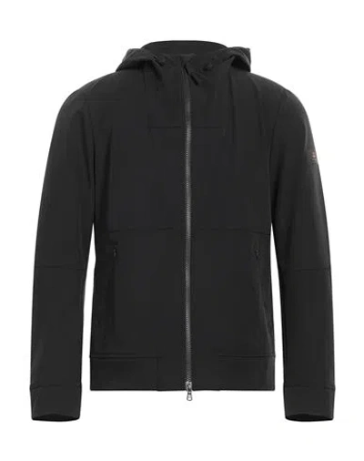 Peuterey Man Jacket Black Size Xxl Polyamide, Polyacrylic, Elastane