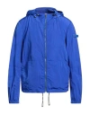 Peuterey Man Jacket Bright Blue Size Xxl Polyamide