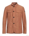 Peuterey Man Jacket Brown Size M Cotton, Polyamide In Brown