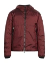 Peuterey Man Jacket Burgundy Size L Polyamide