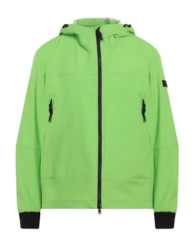 Peuterey Man Jacket Green Size Xxl Polyamide, Polyester, Elastane