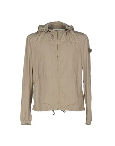 Peuterey Man Jacket Khaki Size 3xl Polyamide In Sand