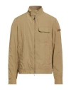 Peuterey Man Jacket Khaki Size Xl Polyester, Polyamide In Brown