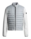 Peuterey Man Jacket Light Grey Size Xl Polyester, Viscose In Gray