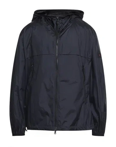 Peuterey Man Jacket Midnight Blue Size L Polyamide