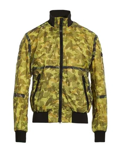 Peuterey Man Jacket Military Green Size M Polyamide