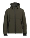 Peuterey Man Jacket Military Green Size Xxl Polyamide