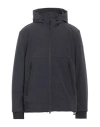 Peuterey Man Jacket Navy Blue Size Xl Polyamide In Navy Blue