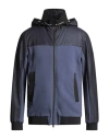 Peuterey Man Jacket Navy Size M Cotton, Polyamide, Elastane In Blue