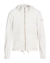 Peuterey Man Jacket Off White Size 3xl Polyamide In Multi